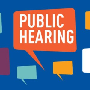 Public Hearing